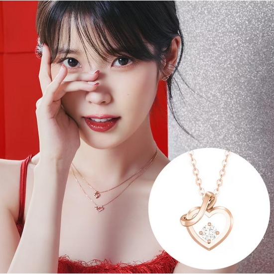 제이에스티나 ETER HOLIDAY 14K HEART 목걸이 JJERND3BF691R4420
