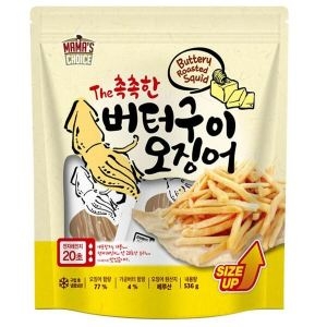신한에프앤비 마마초이스 마마스초이스 더 촉촉한 버터구이 오징어 67g X 8봉_EB_이미지