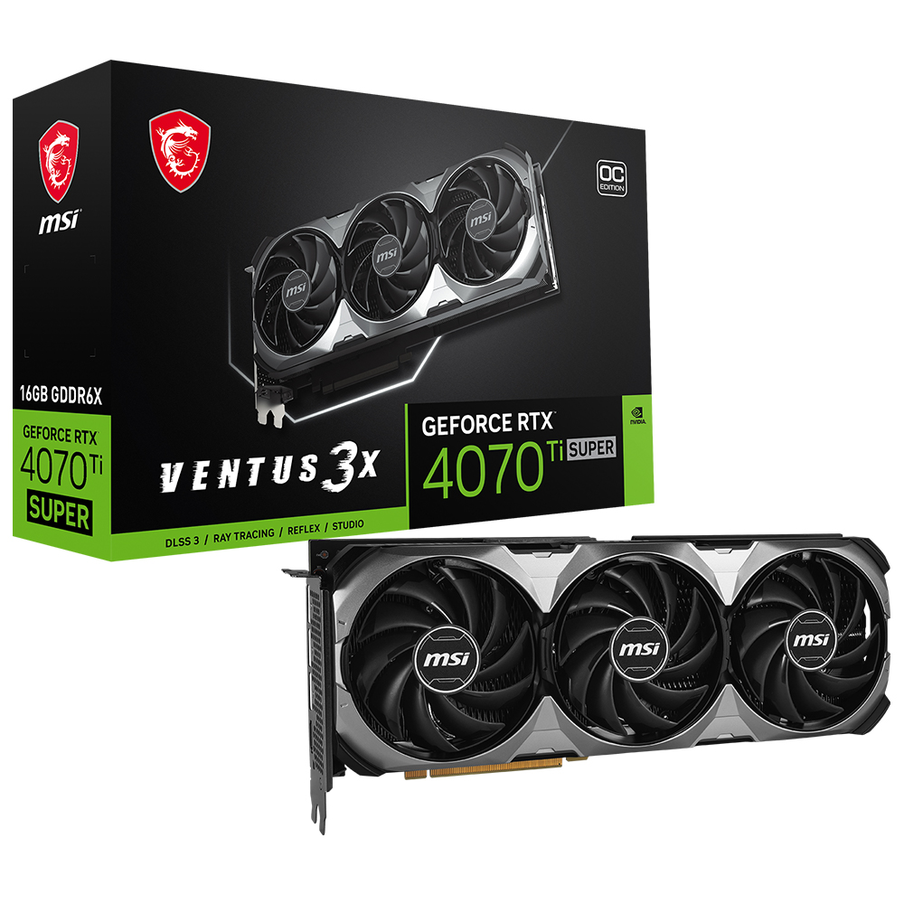 MSI 지포스 RTX 4070 Ti SUPER 벤투스 3X OC D6X 16GB_이미지