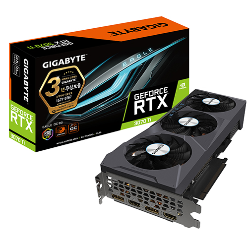 GIGABYTE 지포스 RTX 3070 Ti EAGLE OC D6X 8GB 제이씨현_이미지