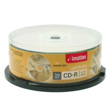 이메이션 CD-R 700MB 52x 케익 30장 LightScribe