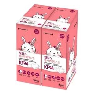웰킵스 소형 마스크KF94, 30매x 2_이미지