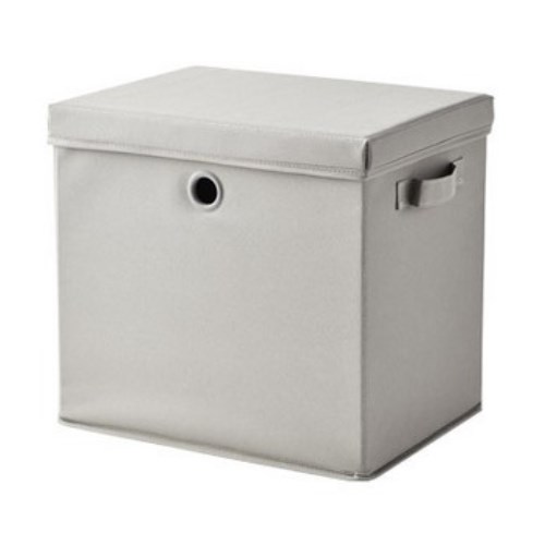 한샘 샘 폴리 수납바스켓 대+뚜껑 (1개)