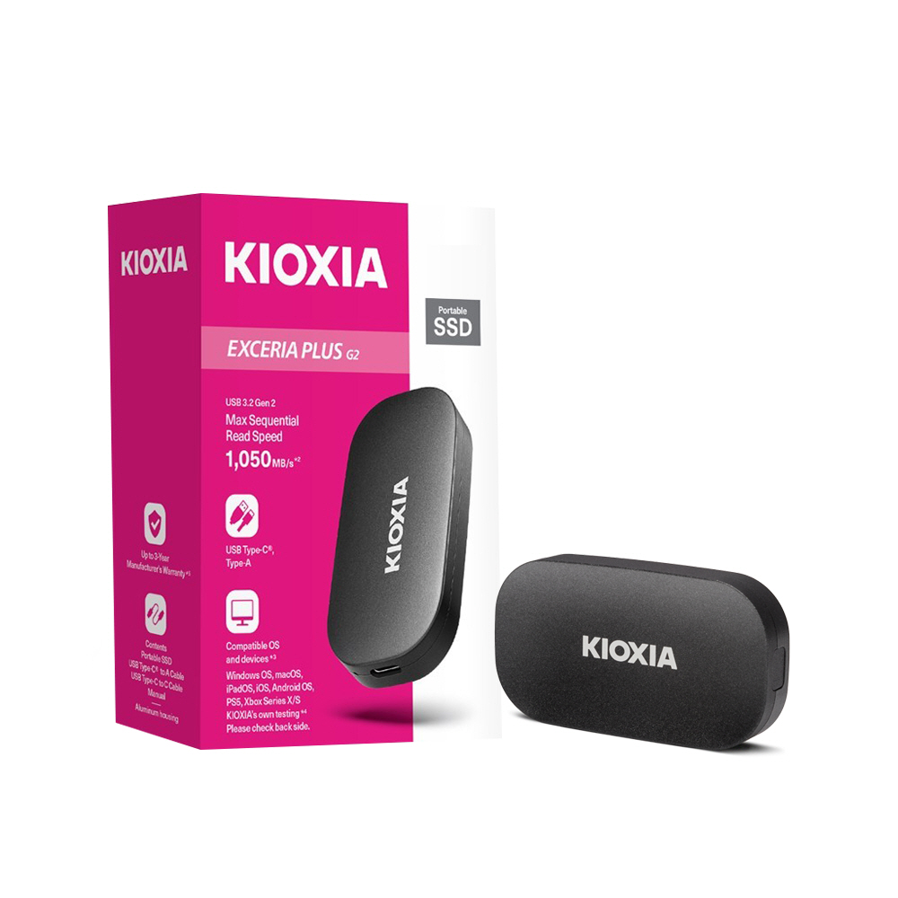 키오시아 EXCERIA PLUS G2 Portable SSD (2TB)