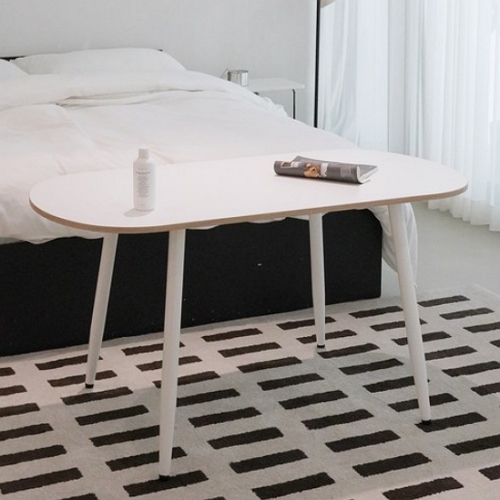 슈에뜨메종 LPM 타원 낮은 식탁 1200 (의자별도)_이미지