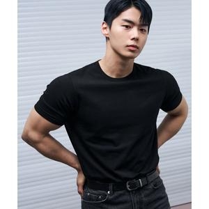 DRAW FIT X MANJAE 러스티 머슬핏 티셔츠 BLACK DFTS5208BK 2367442