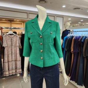 앤틱버튼7부업자켓BKJAE1141GR-BP