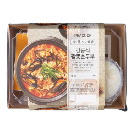 이마트 피코크 강릉식 짬뽕순두부 1.01kg (1개)_이미지