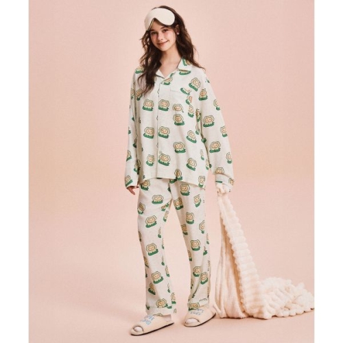 이랜드 스파오 남녀공용 망고미 긴팔 파자마_SPPPG23U02