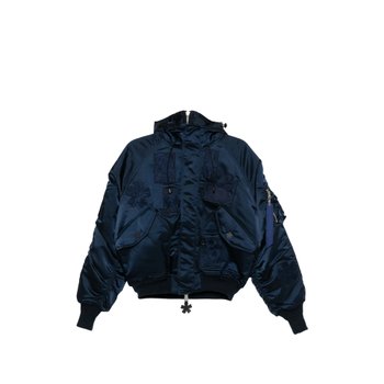 세실리아반센 X 봄버 자켓 SS26 N-2B PATCH CR NAVY 7222874