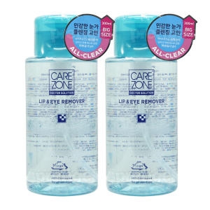 케어존 저자극 립 앤 아이 리무버 300ml (2개)_이미지