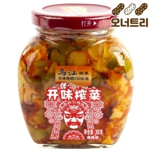 서현유통 우쟝 우강 우장 카이웨이 짜차이 짜사이 중국반찬 300g