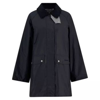 �ν� ���� ���� Womens Wren Waxed Jacket Navy/Gingham 66290618 151142380
