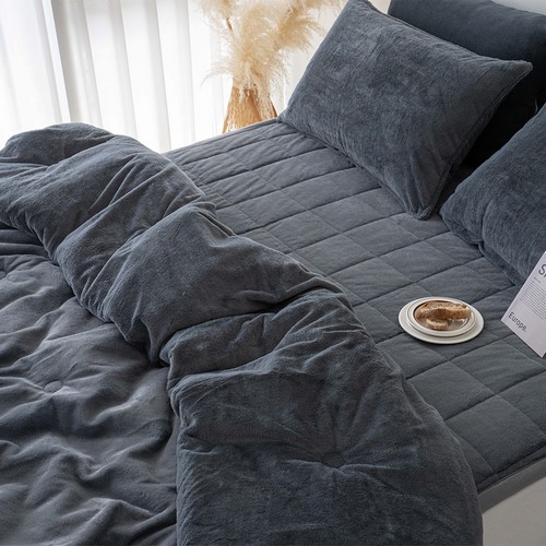 밀스턴 프리미엄 캐시미어 극세사 겨울이불 패드세트 (퀸 Q)_이미지