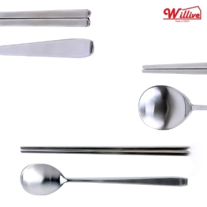 윌리브 304 스텐 스마트샤틴 실버 수저세트이미지입니다. 누르면 해당 게시물로 새창이동합니다.