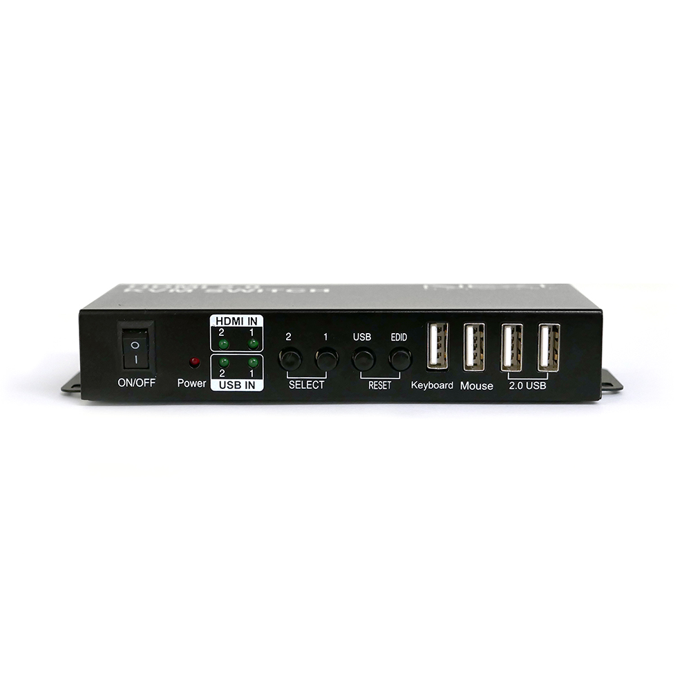 이지넷유비쿼터스 넥스트 2:1 USB HDMI v2.0 KVM 스위치 (NEXT-7202KVM-4K)_이미지