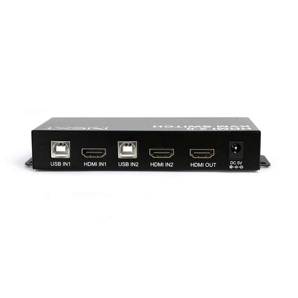 �������������ͽ� �ؽ�Ʈ 2:1 USB HDMI v2.0 KVM ����ġ (NEXT-7202KVM-4K)