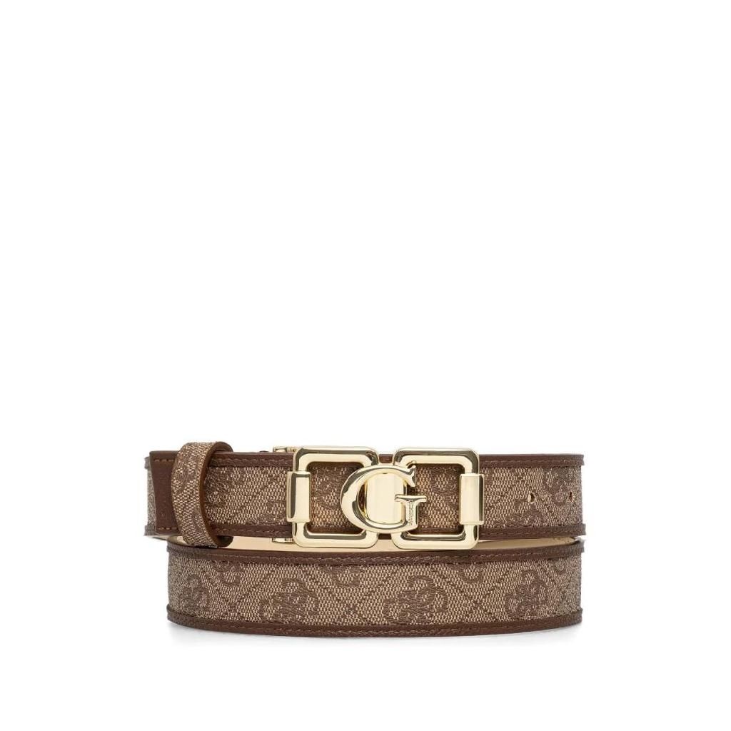 게스 Karnilla logo buckle belt BW9334P6130 T
