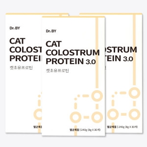 닥터바이 캣 초유 프로틴 3.0 240g (8g x 30p) (3개)_이미지