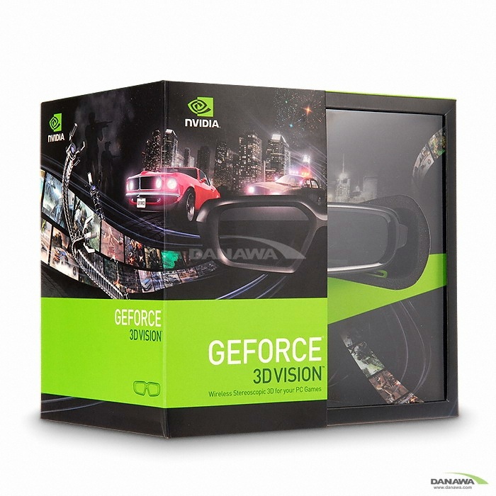 NVIDIA GEFORCE 3D VISION KIT (3D DISCOVER 안경 패키지)조텍코리아_이미지