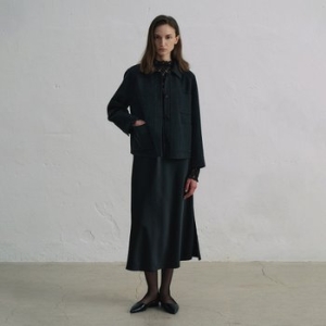 앤클라인 울캐시 아웃포켓 싱글 자켓 N5HW21