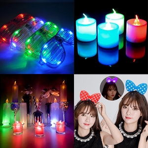 야광LED파티용품  야광봉 야광머리띠 클럽 콘서트