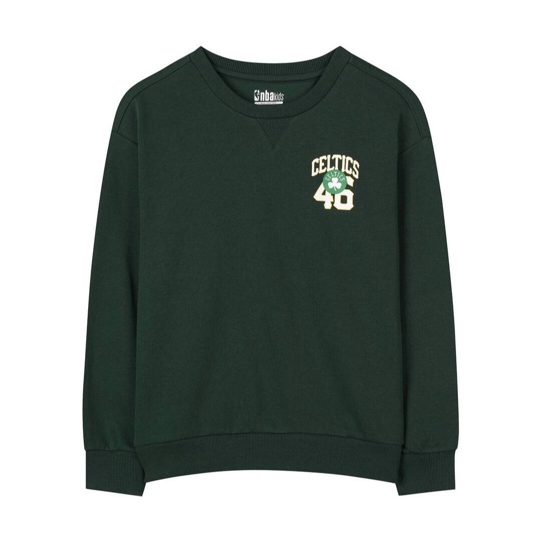NBA-KIDS 팀 농구코트 그래픽 맨투맨 K263TS080P51_DJ 36965_K263TS080P51_이미지