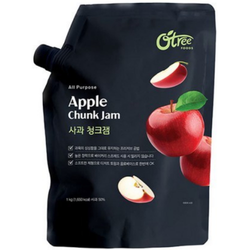 오트리푸드 사과 청크잼 1kg