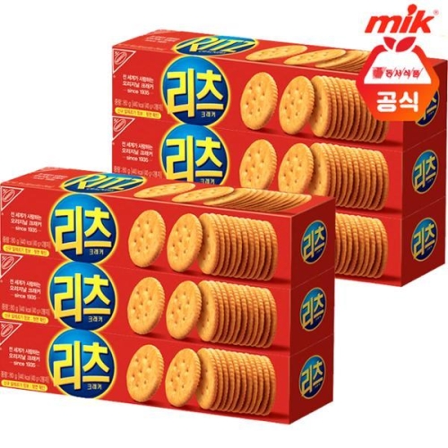 동서식품 리츠 크래커 80g (6개)_이미지