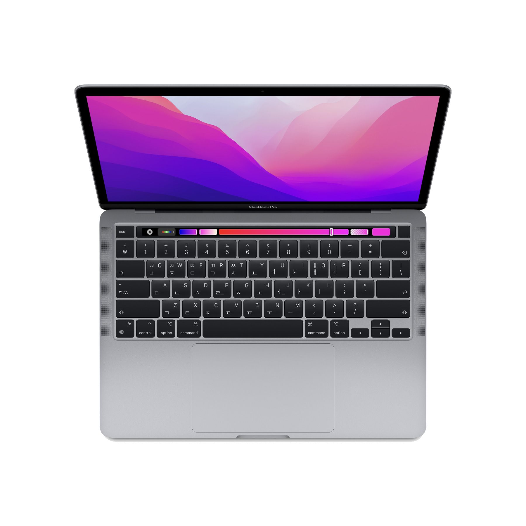 APPLE 맥북프로13 M2 8코어 CPU, 10코어 GPU 그레이 중고 (램8GB, SSD 256GB)_이미지
