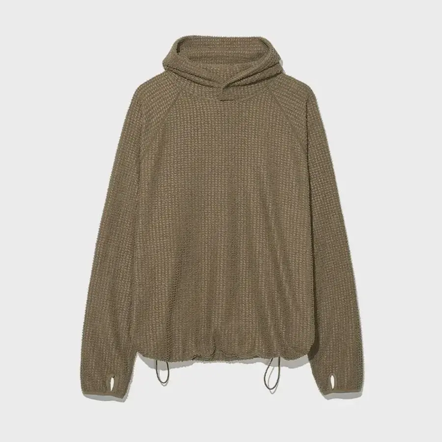 파르티멘토 Thermolite Waffle Hoodie Tobacco 3778878 421157_이미지