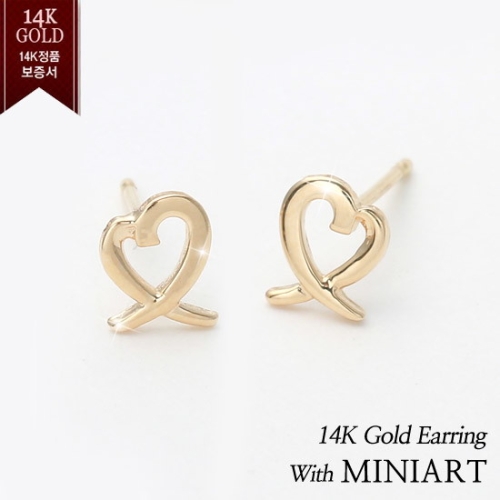 미니아트 14K 귀걸이  G467_이미지