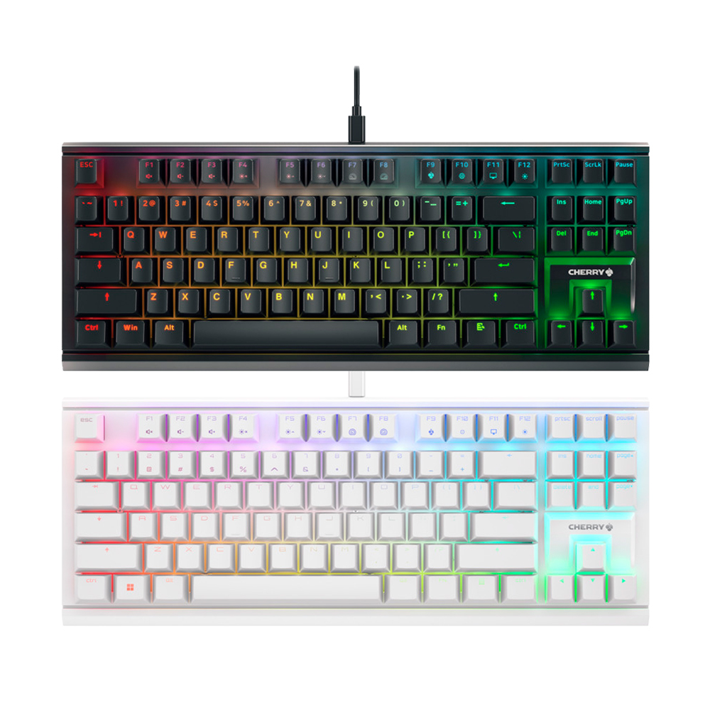 CHERRY MX 1.1 TKL RGB 기계식 블랙 (저소음 적축)