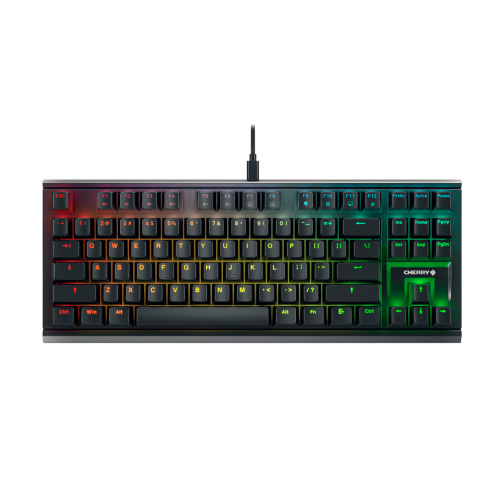 CHERRY MX 1.1 TKL RGB 기계식 블랙 (저소음 적축)_이미지