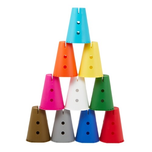 아이짐 원탑 10개 IG-1310 유아 스포츠 스태킹 컵쌓기 단체 게임 체육 교구