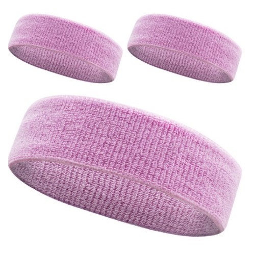 이그니스 스포츠 헤어밴드 3개 (핑크)