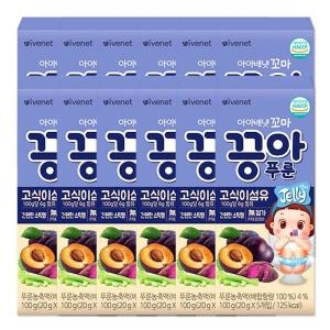 아이배냇 꼬마 끙아젤리 푸룬 100g (12개)_이미지