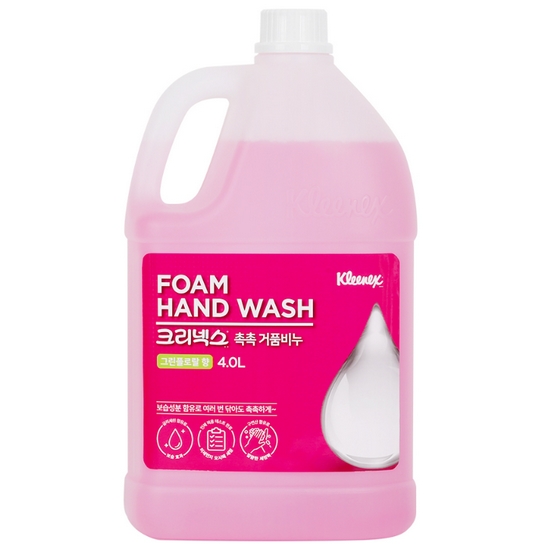 소프트 폼 솝 그린 플로럴향 4L