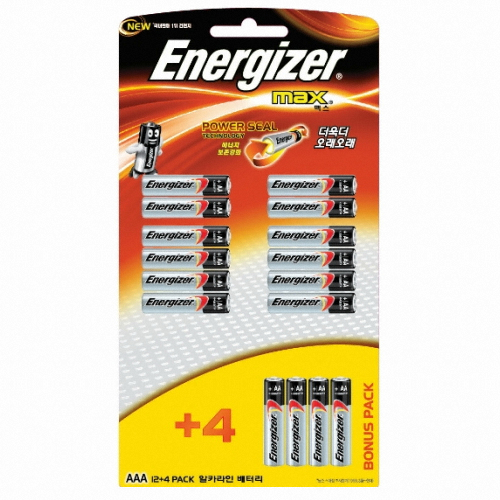 에너자이저 맥스 알카라인 AAA (160개)