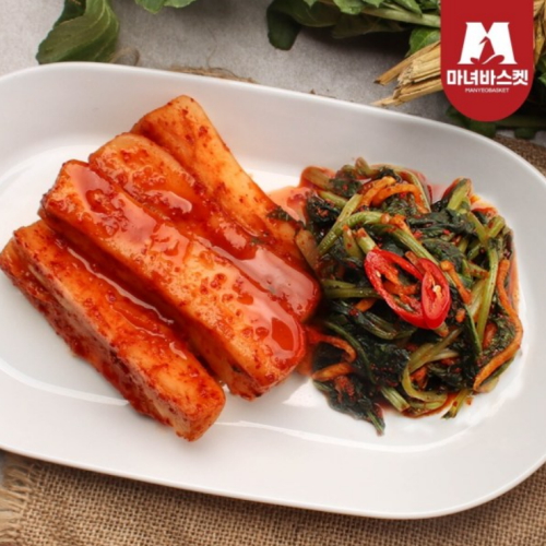 마녀바스켓 마녀 총각김치 2kg + 열무김치 2kg (1개)_이미지