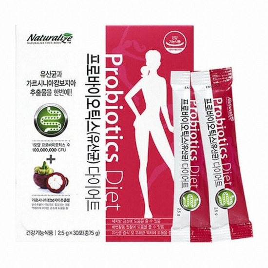 네추럴라이즈 프로바이오틱스 유산균 다이어트 2.5g 30포 (1개)_이미지