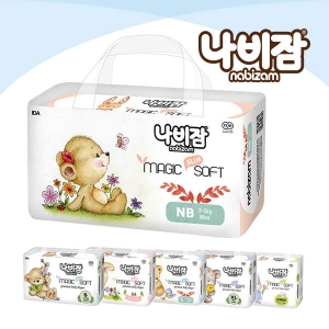 나비잠 매직소프트 밴드형 5단계 특대형-공용 (384매)