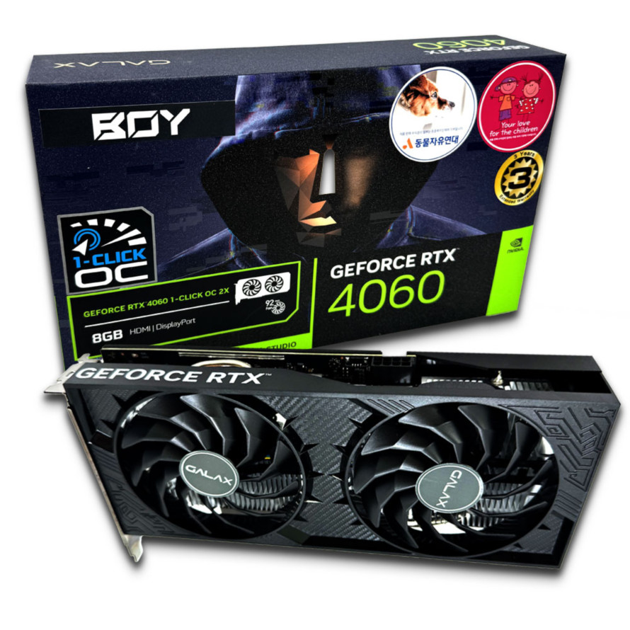 갤럭시 BOY 지포스 RTX 4060 2X OC V2 D6 8GB_이미지
