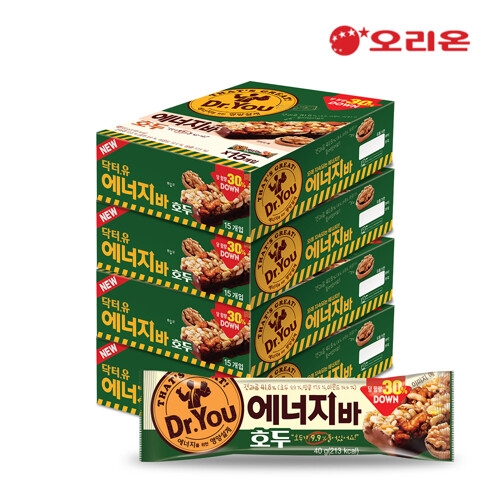 오리온 에너지바호두1P  40g   x 60개