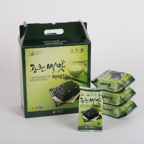 광천별맛김 광천별맛 파래 식탁김 15g [15개]