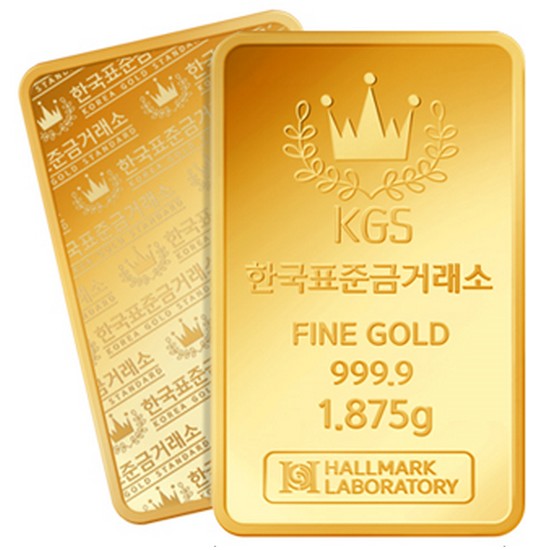한국표준금거래소 골드바 1.875g (1개)_이미지