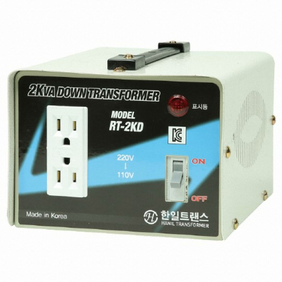 한일트랜스 링코아 변압기 강압 2KVA