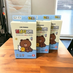 영케미칼 라인프렌즈 열냉각시트 (18매)_이미지
