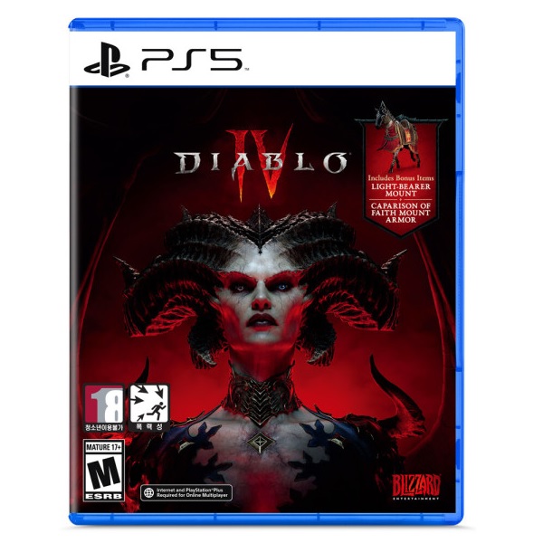  디아블로 4 한글판 PS5, 패키지디스크