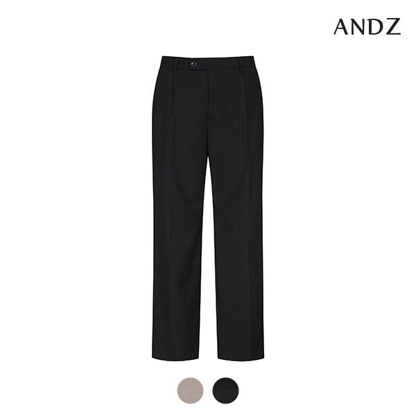 ANDZ 원턱 세미와이드핏 슬랙스 팬츠_BZC2PP1104 363776이미지입니다. 누르면 해당 게시물로 새창이동합니다.